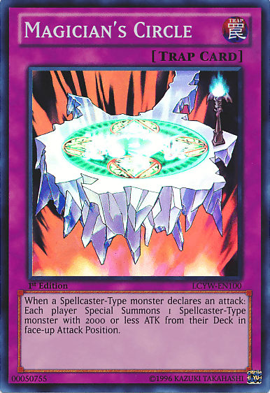 Magician's Circle [LCYW-EN100] Super Rare (ONLINE ORDER ONLY)