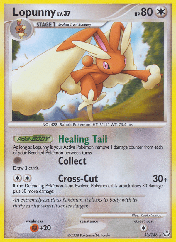 Lopunny (33/146) [Diamond & Pearl: Legends Awakened] (Online Only)