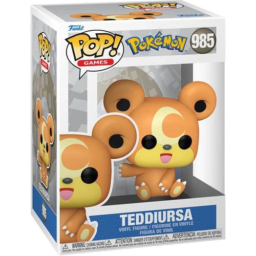 Pokemon Teddiursa Funko Pop! Vinyl Figure #985 (ONLINE ORDER ONLY)