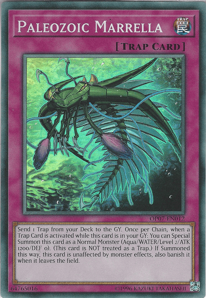 Paleozoic Marrella [OP07-EN012] Super Rare (ONLINE ORDER ONLY)