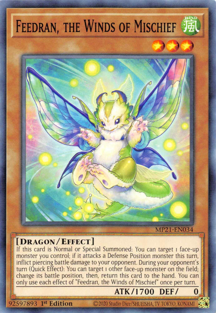 Feedran, the Winds of Mischief [MP21-EN034] Common (ONLINE ORDER ONLY)