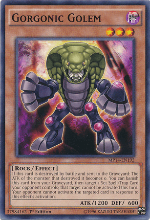 Gorgonic Golem [MP14-EN192] Common (ONLINE ORDER ONLY)