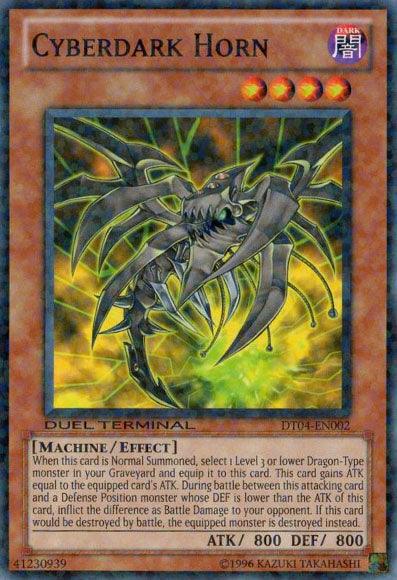 Cyberdark Horn [DT04-EN002] Common (ONLINE ORDER ONLY)