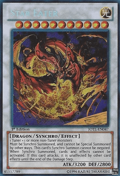 Star Eater (Secret) [JOTL-EN047] Secret Rare (ONLINE ORDER ONLY)