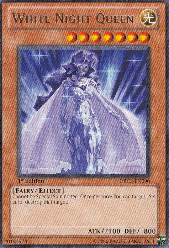White Night Queen [ORCS-EN090] Rare (ONLINE ORDER ONLY)