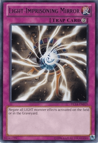 Light-Imprisoning Mirror (Purple) [DL14-EN019] Rare (ONLINE ORDER ONLY)