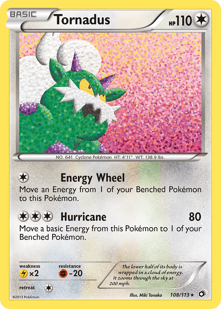 Tornadus (108/113) [Black & White: Legendary Treasures] (Online Only)