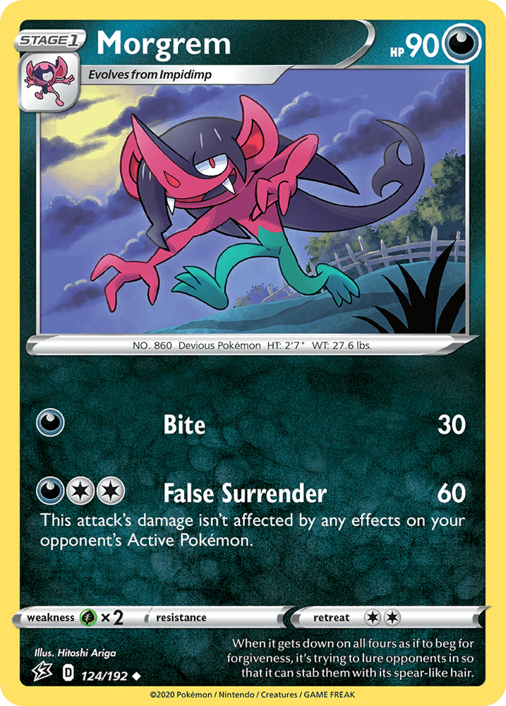 Morgrem (124/192) [Sword & Shield: Rebel Clash] (Online Only)