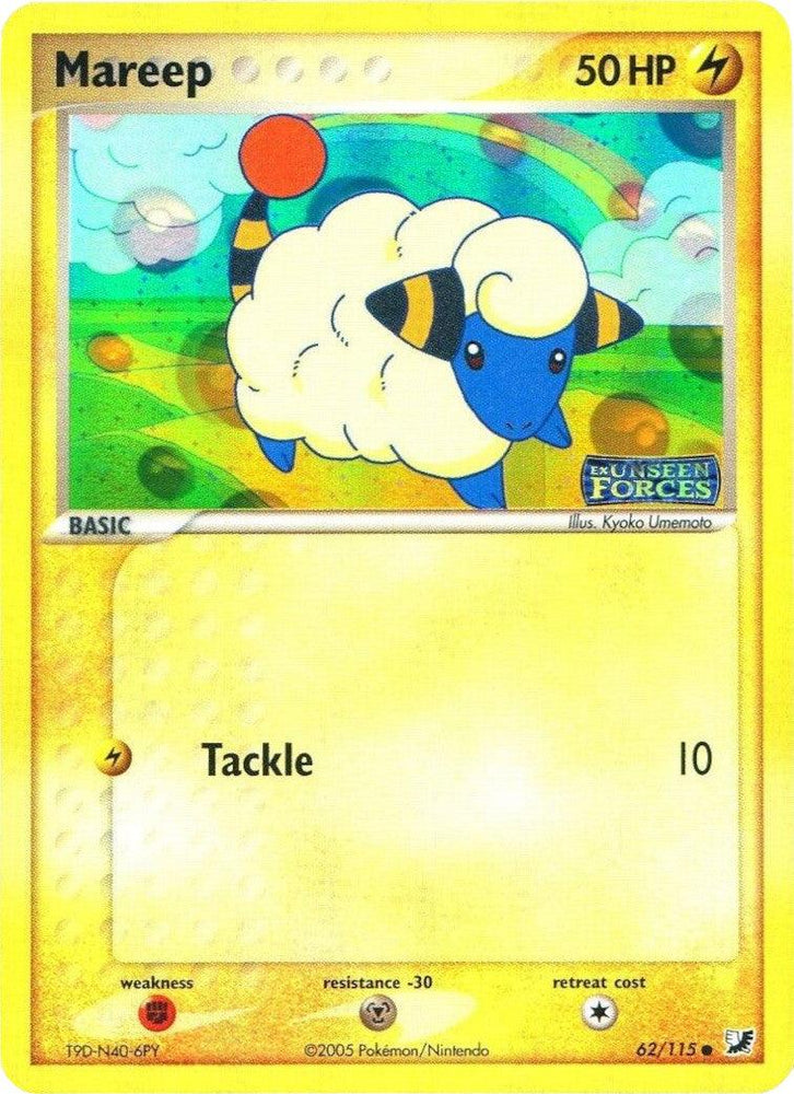 Mareep (62/115) (Stamped) [EX: Unseen Forces] (Online Only)
