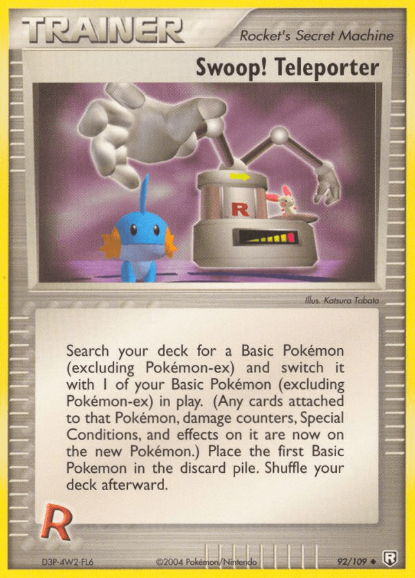 Swoop! Teleporter (92/109) [EX: Team Rocket Returns] (Online Only)