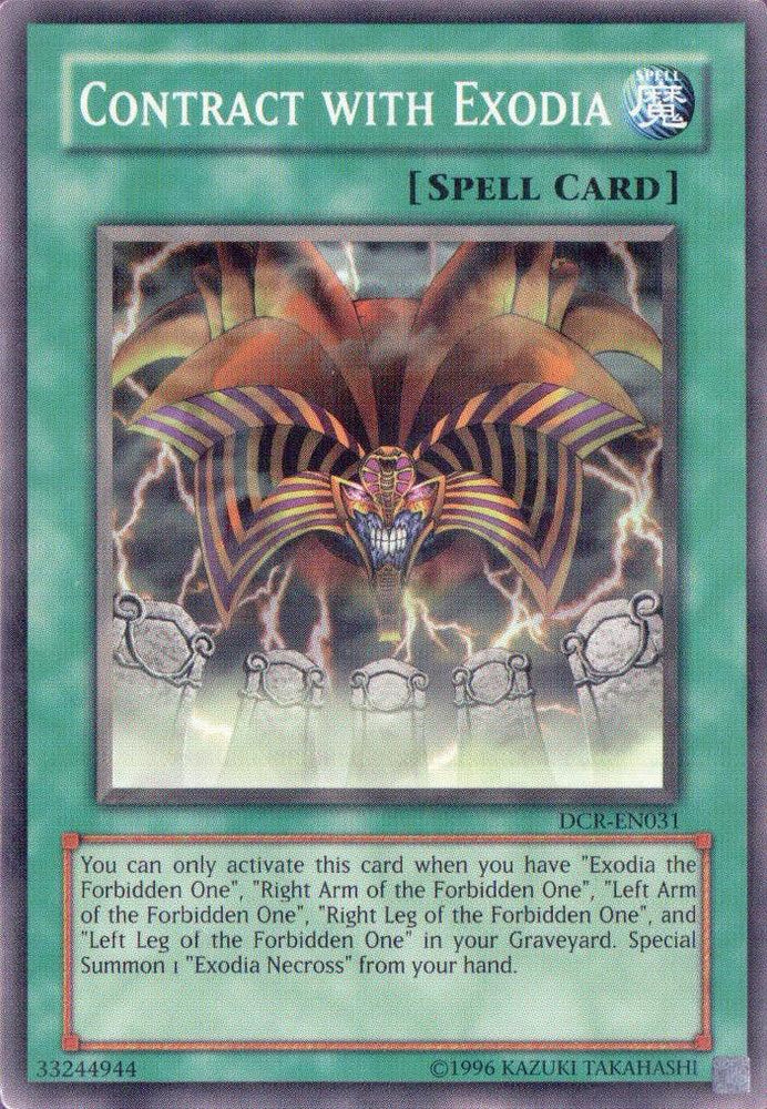 Contract with Exodia [DCR-EN031] Common (ONLINE ORDER ONLY)