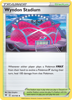 Wyndon Stadium (161/185) [Sword & Shield: Vivid Voltage] (Online Only)