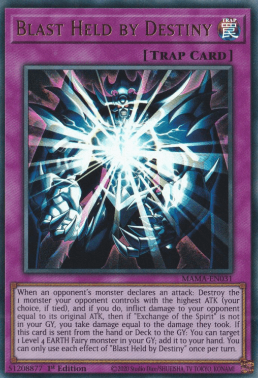 Blast Held by Destiny [MAMA-EN031] Ultra Rare (ONLINE ORDER ONLY)