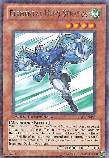Elemental Hero Stratos [DT03-EN058] Rare (ONLINE ORDER ONLY)