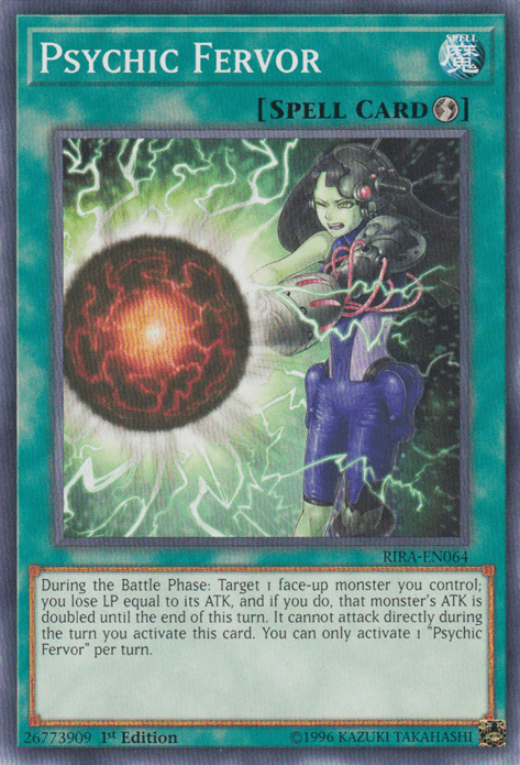 Psychic Fervor [RIRA-EN064] Common (ONLINE ORDER ONLY)