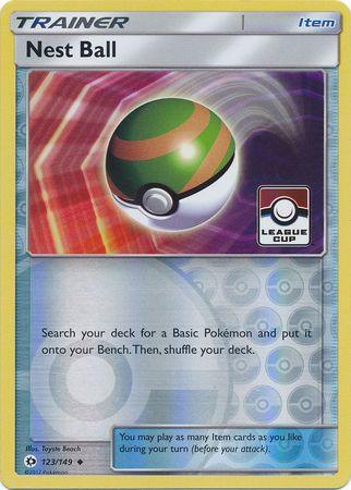 Nest Ball (123/149) (League Promo) [Sun & Moon: Base Set] (Online Only)