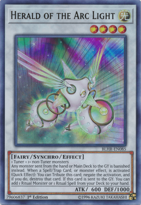 Herald of the Arc Light [BLHR-EN085] Ultra Rare (ONLINE ORDER ONLY)