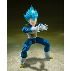 Dragon Ball Super Super Saiyan God Super Saiyan Vegeta Unwavering Saiyan Pride S.H.Figuarts Action Figure (Online Order Only)