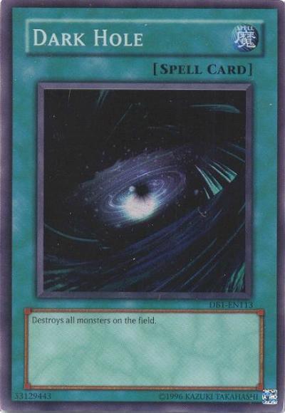 Dark Hole [DB1-EN113] Super Rare (ONLINE ORDER ONLY)