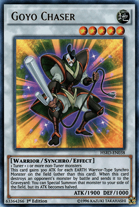 Goyo Chaser [HSRD-EN038] Ultra Rare (ONLINE ORDER ONLY)