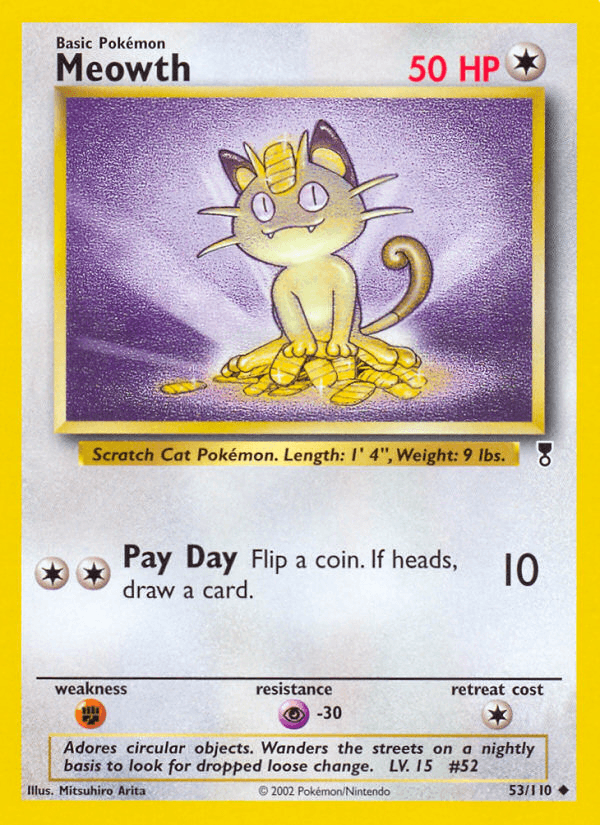 Meowth (53/110) [Legendary Collection] (Online Only)