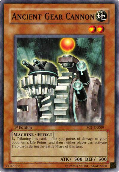 Ancient Gear Cannon [SOI-EN009] Common (ONLINE ORDER ONLY)