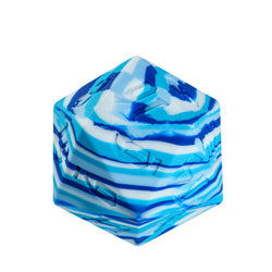 Large Arctic Blue Silicone d20 Dice 55mm | RPG Dice Novelty Piece (Online Only)