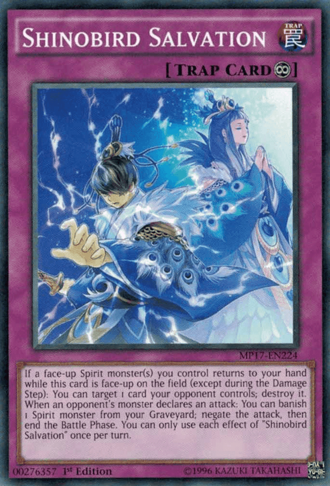 Shinobird Salvation [MP17-EN224] Common (ONLINE ORDER ONLY)