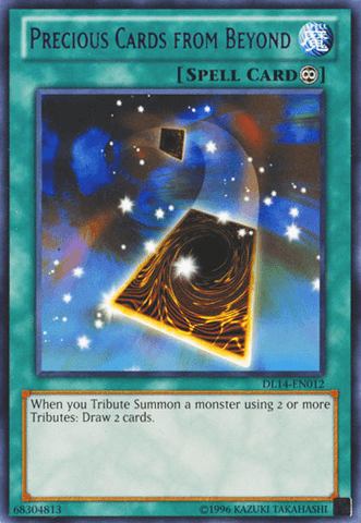 Precious Cards from Beyond (Purple) [DL14-EN012] Rare (ONLINE ORDER ONLY)