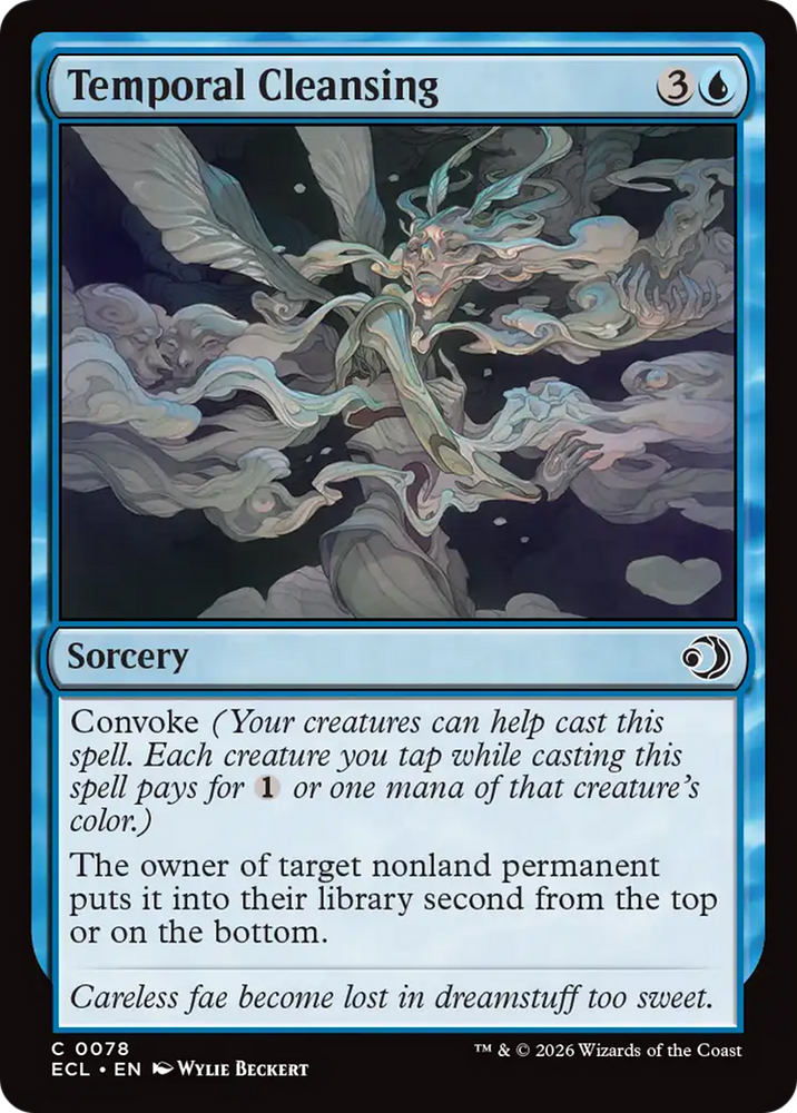 Temporal Cleansing [Lorwyn Eclipsed]