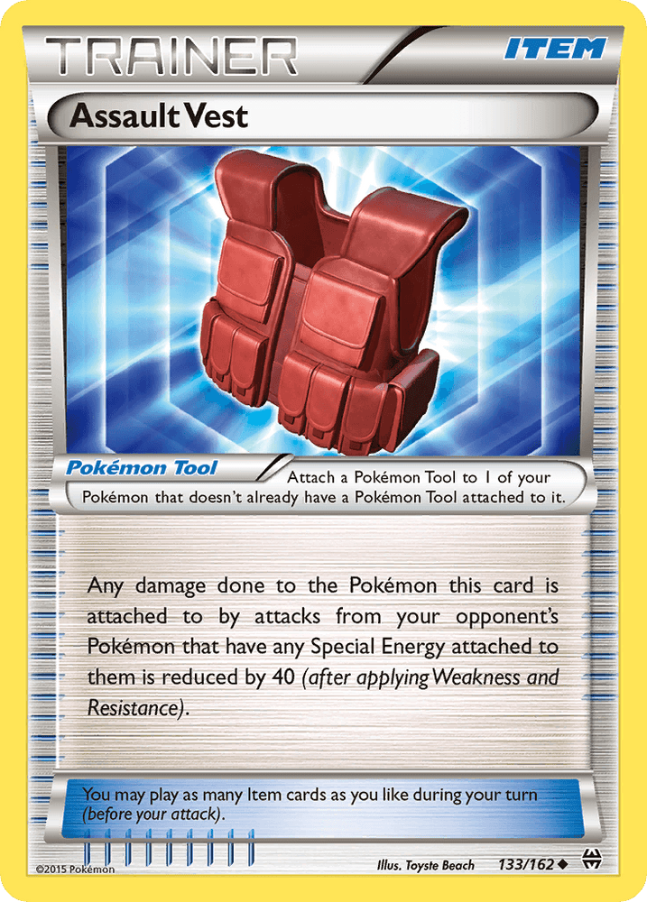 Assault Vest (133/162) [XY: BREAKthrough] (Online Only)