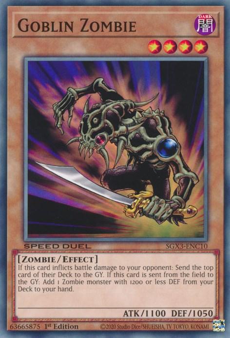 Goblin Zombie [SGX3-ENC10] Common (ONLINE ORDER ONLY)