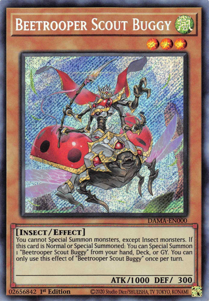 Beetrooper Scout Buggy [DAMA-EN000] Secret Rare (ONLINE ORDER ONLY)