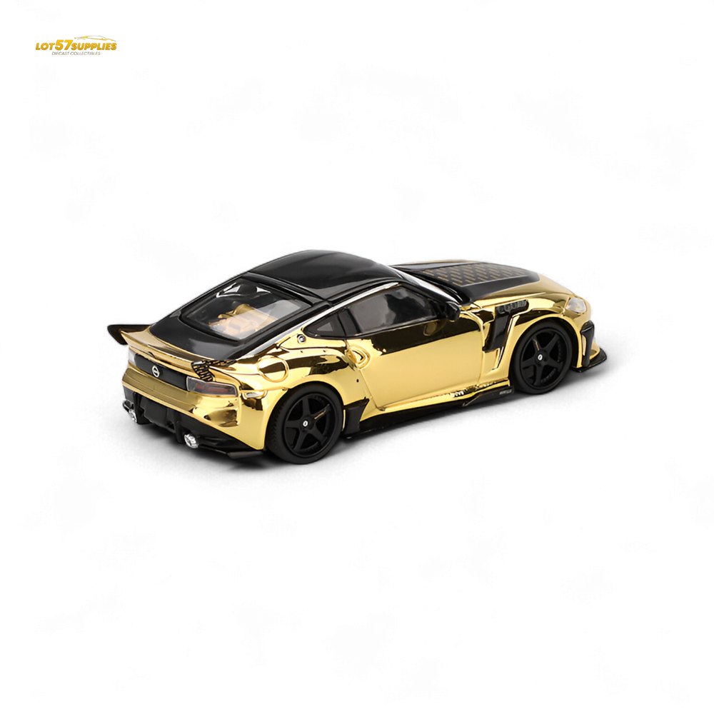 Mini-GT Nissan Z VeilSide FZ400 Gold Chrome LHD - Gold Chrome 1:64 (ONLINE ORDER ONLY)