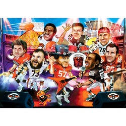 Cleveland Browns - All-Time Greats 500 Piece Jigsaw Puzzle