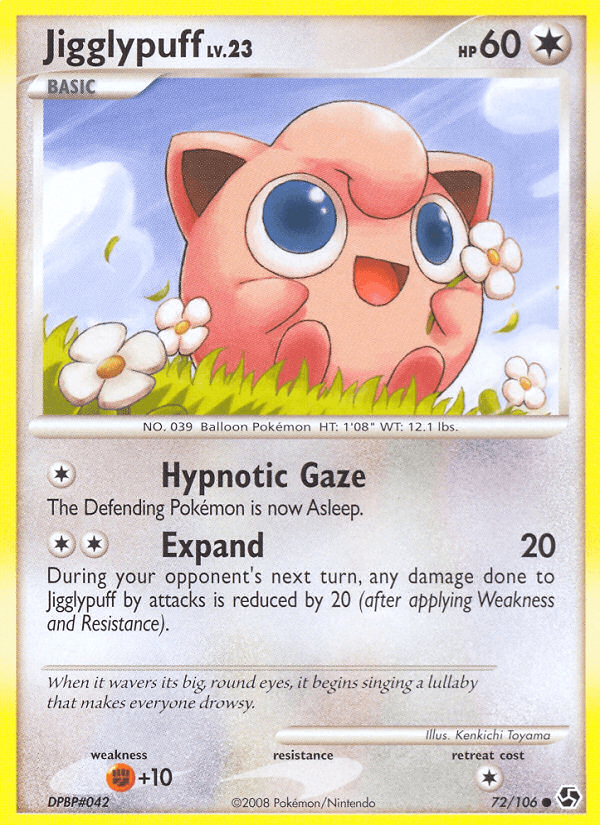 Jigglypuff (72/106) [Diamond & Pearl: Great Encounters] (Online Only)