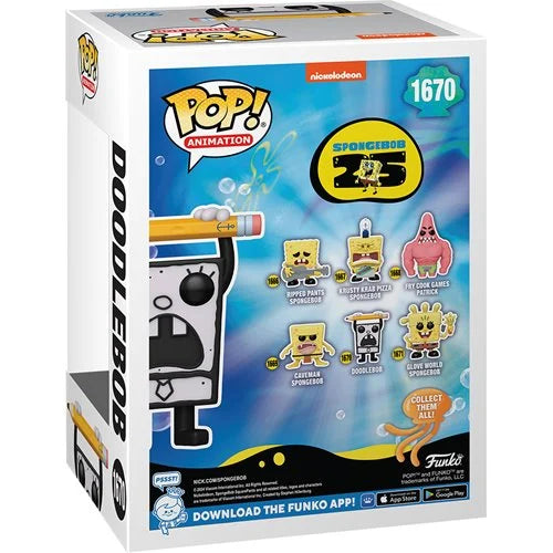 SpongeBob SquarePants 25th Anniversary Doodlebob Funko Pop! Vinyl Figure #1670 (ONLINE ORDER ONLY)