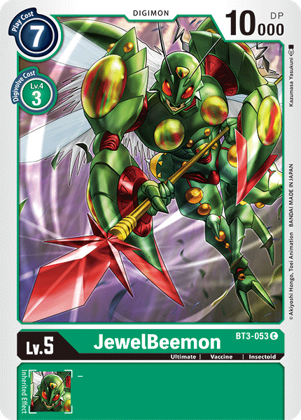 JewelBeemon [BT3-053] [Release Special Booster Ver.1.5] (ONLINE ORDER ONLY)