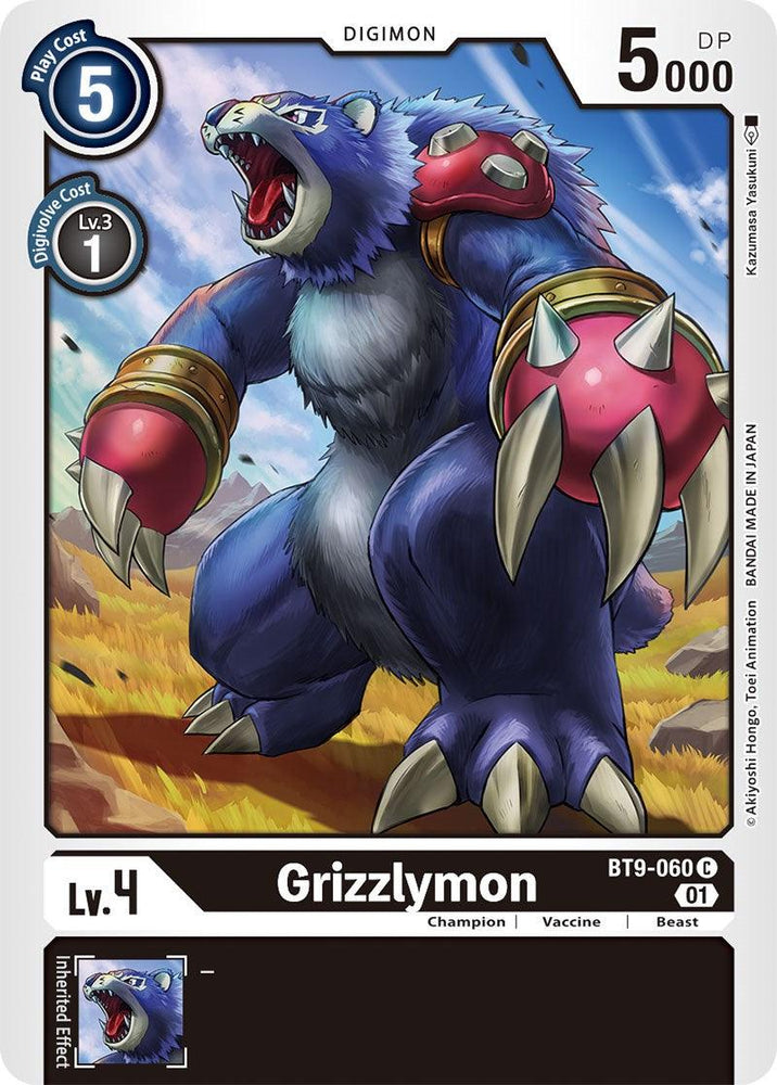 Grizzlymon [BT9-060] [X Record] (ONLINE ORDER ONLY)