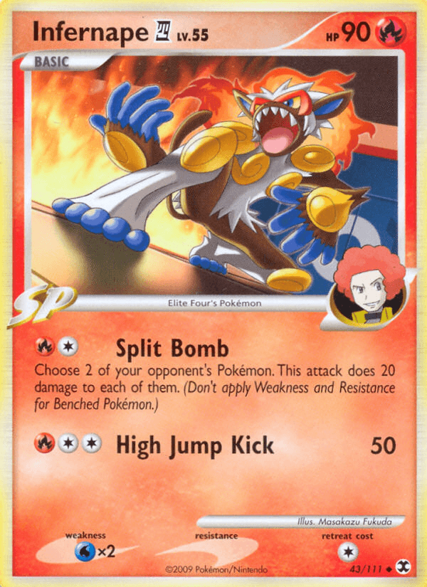 Infernape (43/111) [Platinum: Rising Rivals] (Online Only)