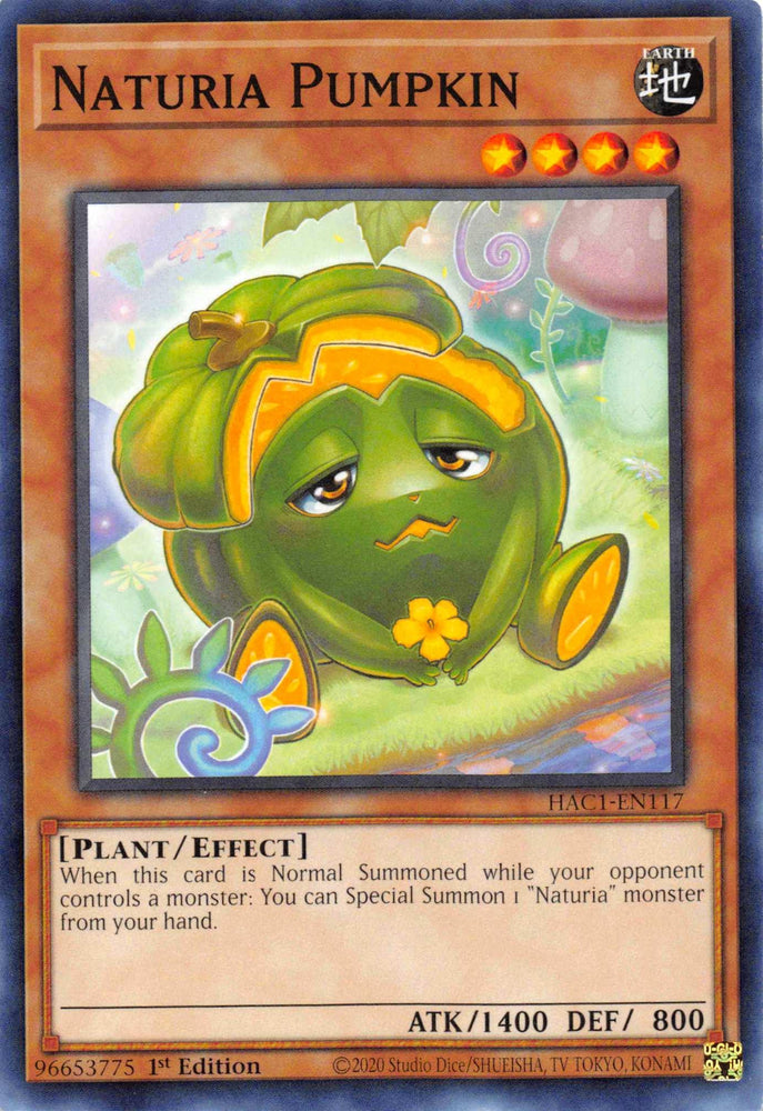 Naturia Pumpkin [HAC1-EN117] Common (ONLINE ORDER ONLY)