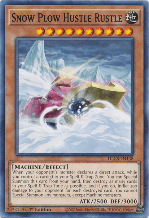 Snow Plow Hustle Rustle [DLCS-EN138] Common (ONLINE ORDER ONLY)