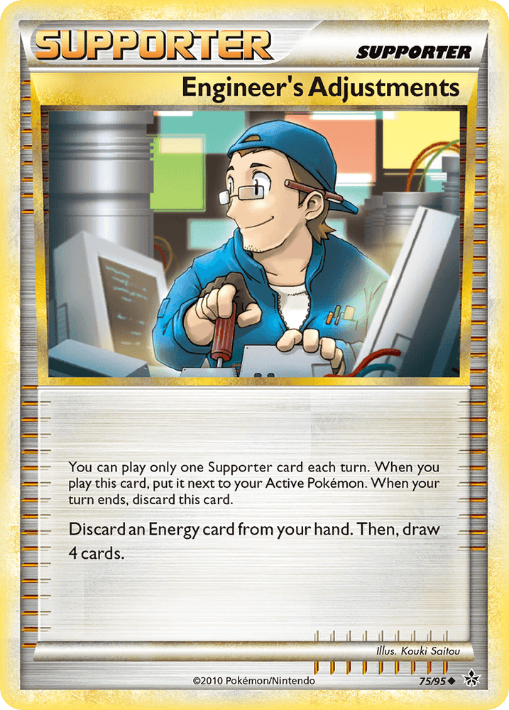 Engineer's Adjustments (75/95) [HeartGold & SoulSilver: Unleashed] (Online Only)