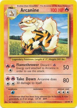 Arcanine (23/102) [Base Set Unlimited] (Online Only)