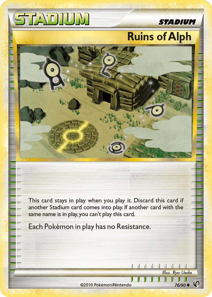 Ruins of Alph (76/90) [HeartGold & SoulSilver: Undaunted] (Online Only)
