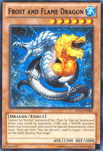 Frost and Flame Dragon (Purple) [DL15-EN005] Rare (ONLINE ORDER ONLY)