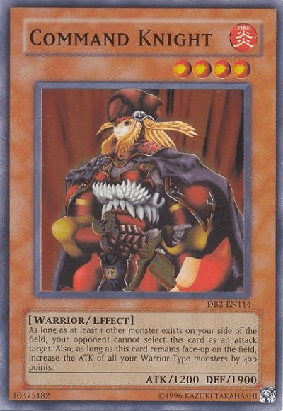 Command Knight [DB2-EN114] Super Rare (ONLINE ORDER ONLY)