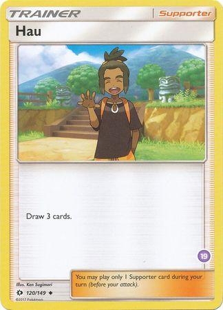 Hau (120/149) (Deck Exclusive #19) [Sun & Moon: Trainer Kit - Alolan Sandslash] (Online Only)