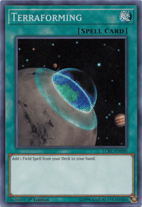 Terraforming [LCKC-EN090] Secret Rare (ONLINE ORDER ONLY)