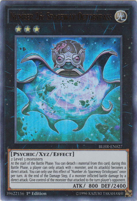 Number 26: Spaceway Octobypass [BLHR-EN027] Ultra Rare (ONLINE ORDER ONLY)